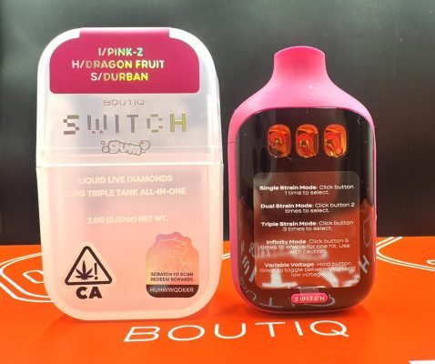 boutiq switch gum 2g disposable