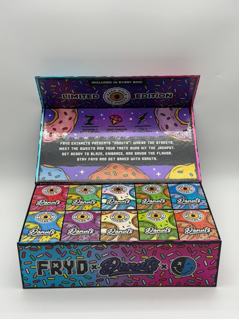 fryd donuts 2g disposable fryd donuts 2g disposable